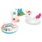 Intex Intex Multicolored Vinyl Inflatable Llama/Unicorn/Crocodile Pool Float 58221EP - alternate 2